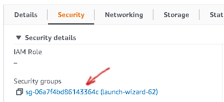 Click Security Tab